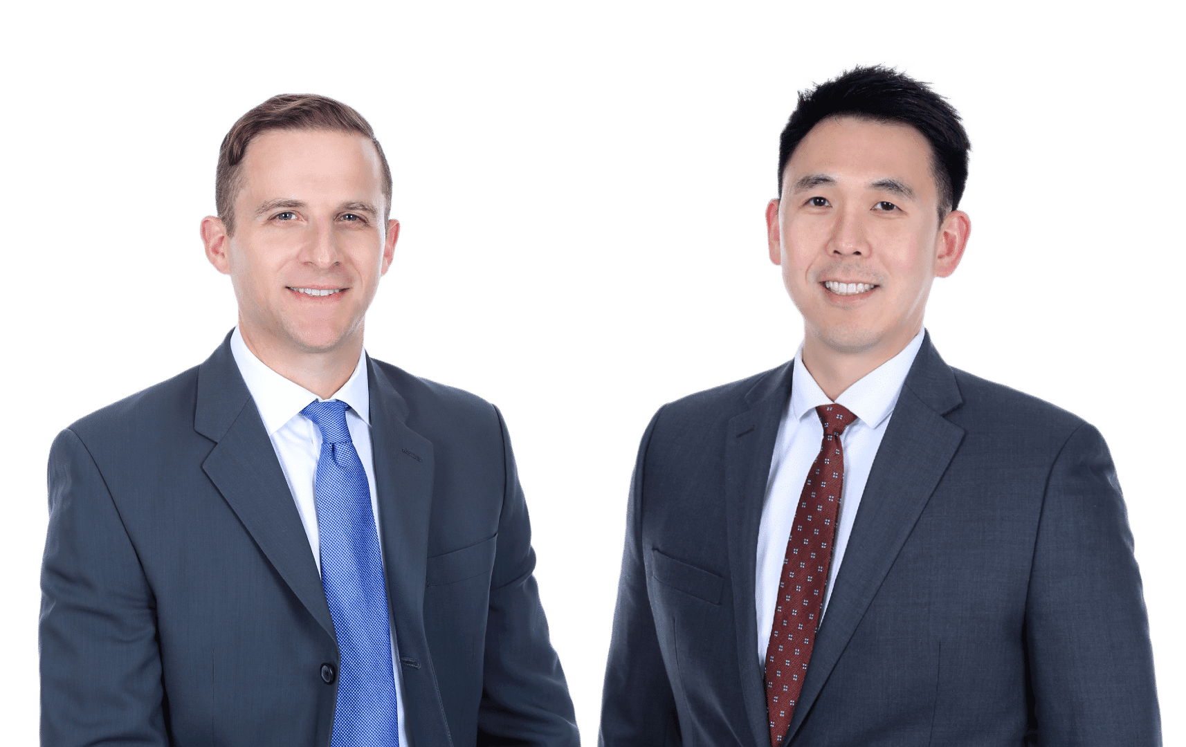 Attorneys Aaron Blank and Robert Kim of Blank Kim Injury Law